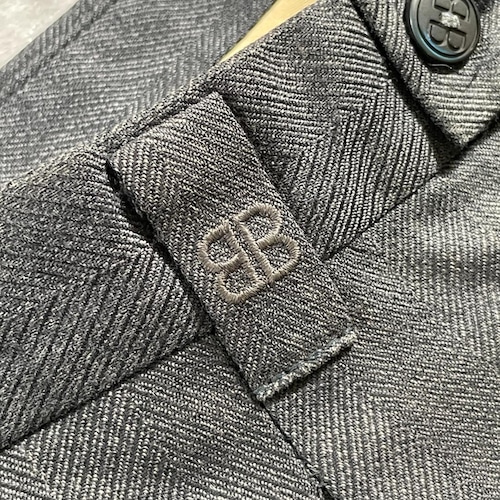 90s BALENCIAGA SPORTS ツータック slacks 詳細写真6
