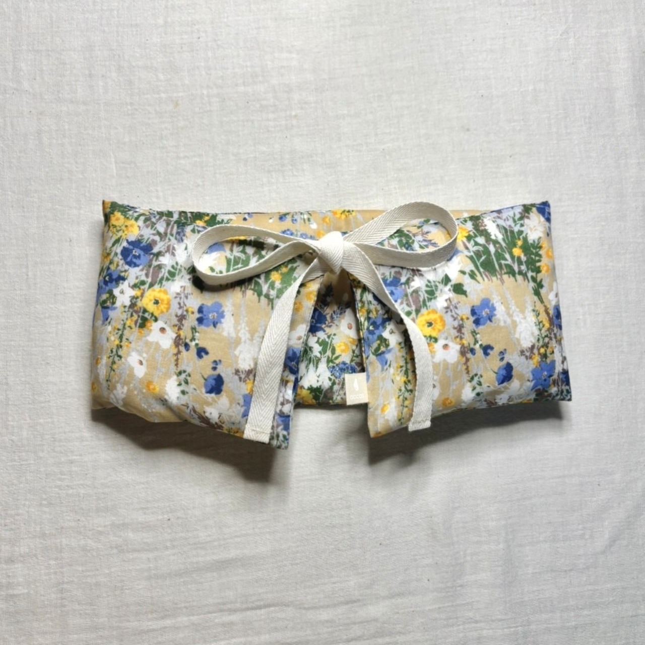 《アイピロー／首肩用／大判》米ぬか玄米カイロ（選べるハーブ）Woodland Bloom　カバー付き