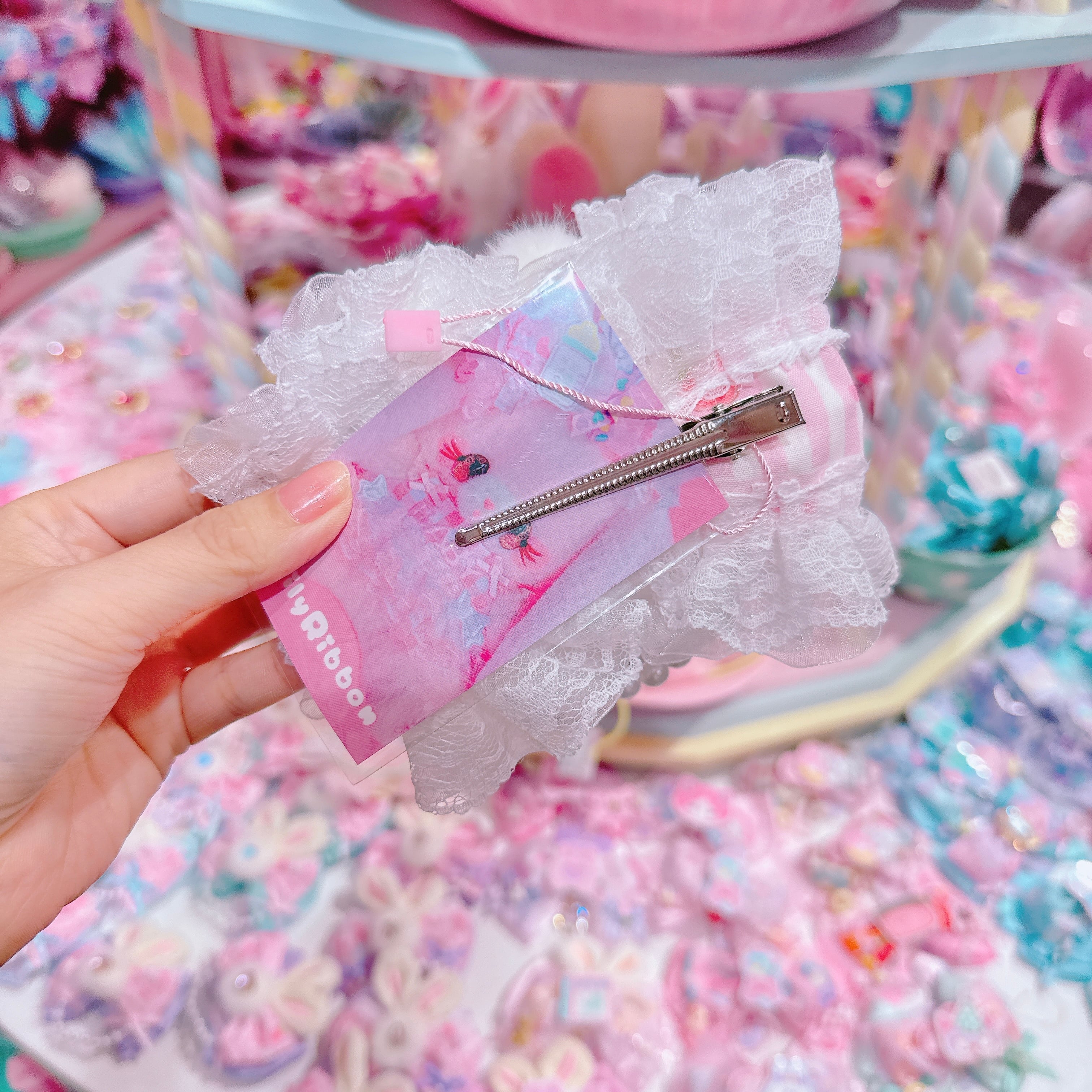 【G10】82-6ぬいぐるみヘアクリップ