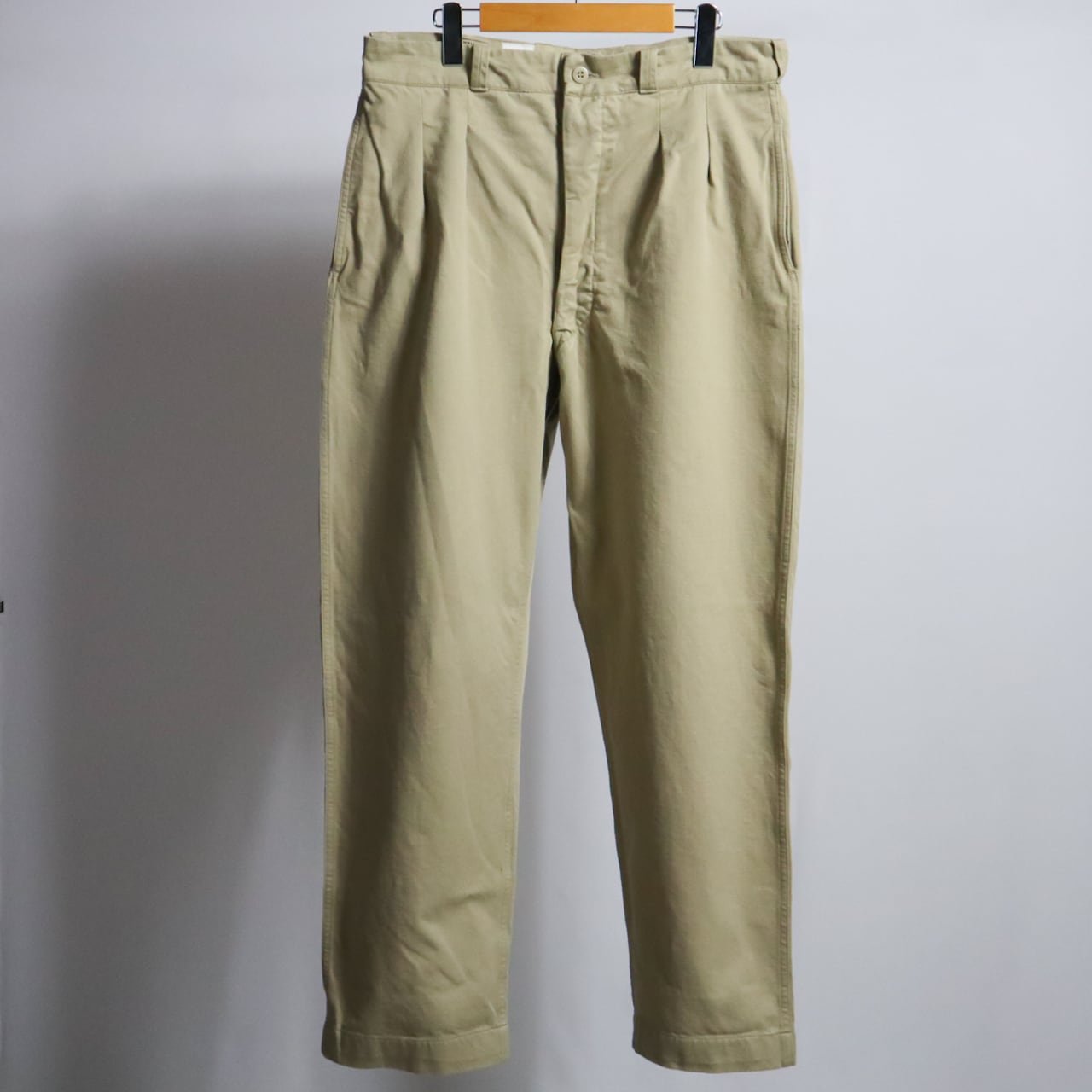 FRENCH ARMY M-52 CHINO TROUSERS LATE MODEL フランス軍 M52 チノ 