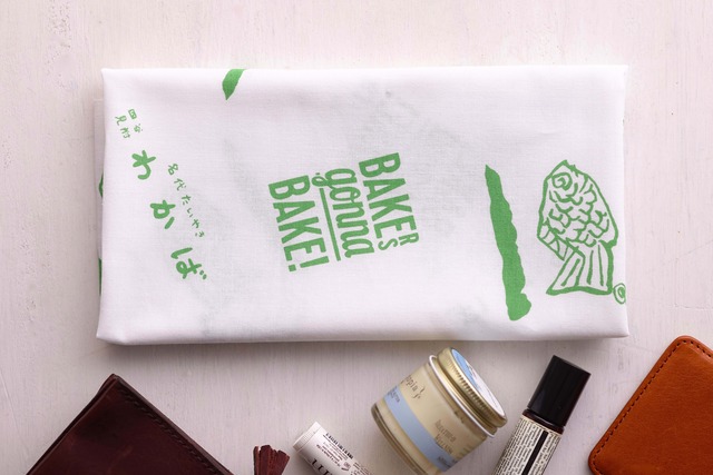 ＜季節限定＞ＢＧＢ×「たいやき わかば」オリジナル手ぬぐい