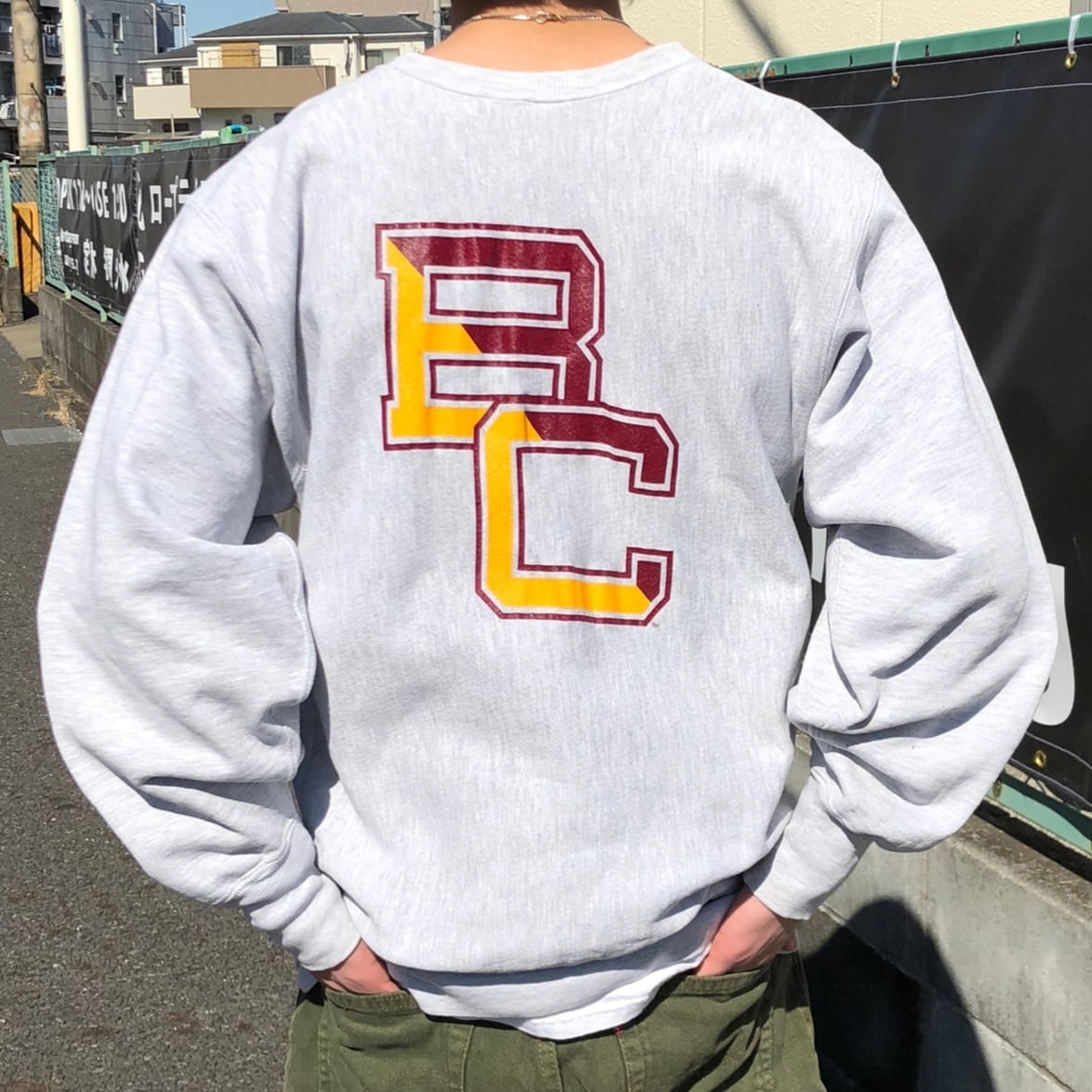 ビンテージ　champion スウェット　reverse weave