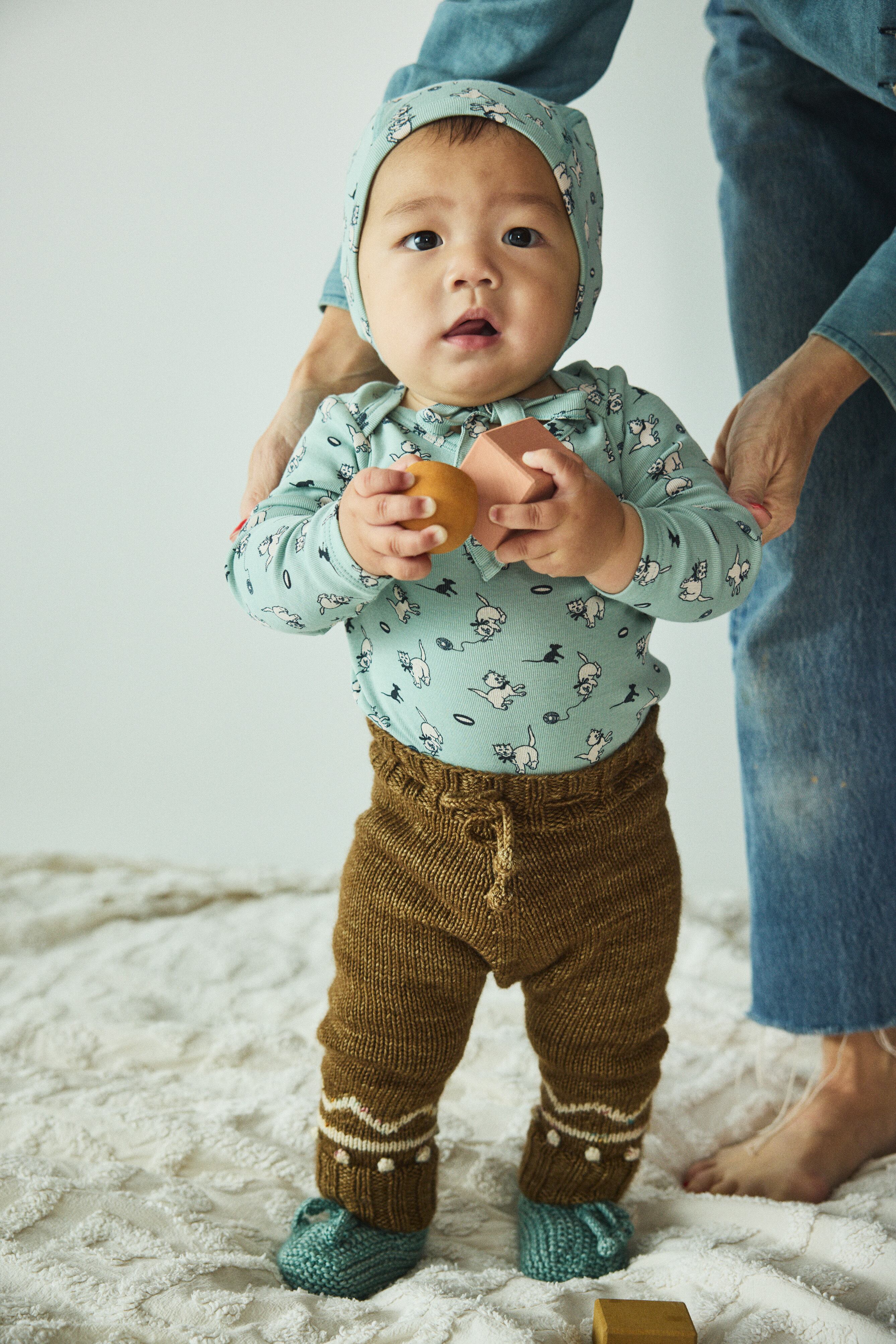 Misha & Puff ログキャビンロンパース 0-6m Misha & Puff ログキャビンロンパース 0-6m ロンパース