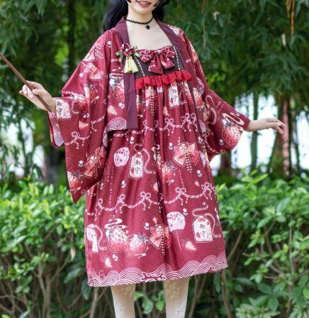 新作人気モデル ゴスロリワンピース Opドレス ボタン 全３色 フリル 童話モチーフ プリント星柄 長袖 ロリータワンピースドレス ゴシック ロリータ Jsbbmarina Com