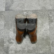 Loake brown leather side gore boots