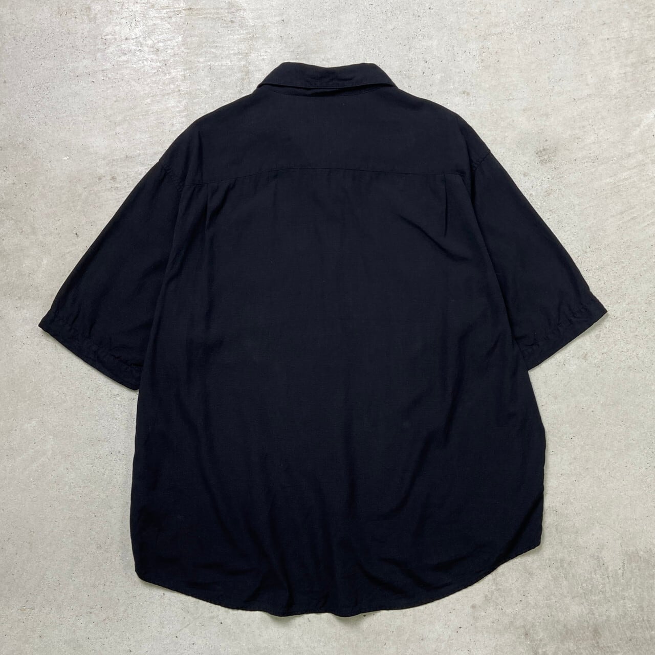 PRONTO UOMO 半袖シャツ オープンカラー 開襟 シルク メンズXXL 古着