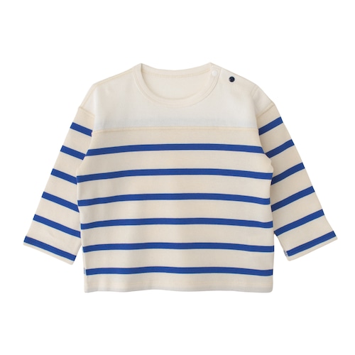 Kids BLUE ボーダー Tee