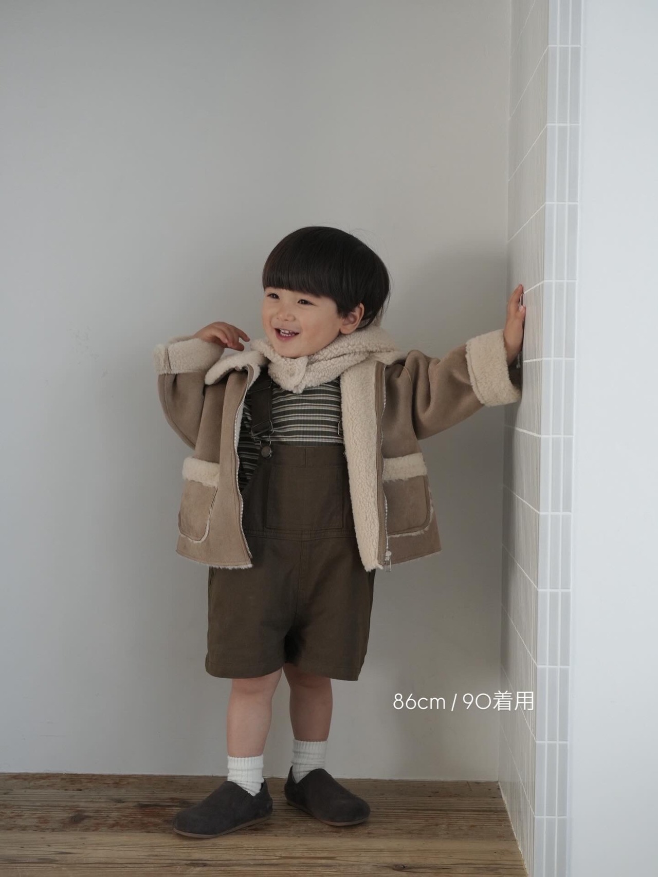 【original】fake mouton coat