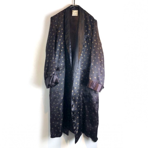 Vintage Silk Satin Gown [1950s] [State O Maine] Vintage Silk Satin Robe