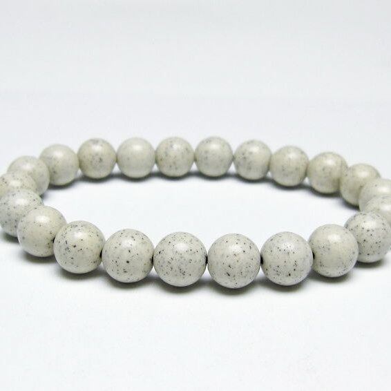 北投石 ブレスレット 9mm 一点物 メール便可 111-50313