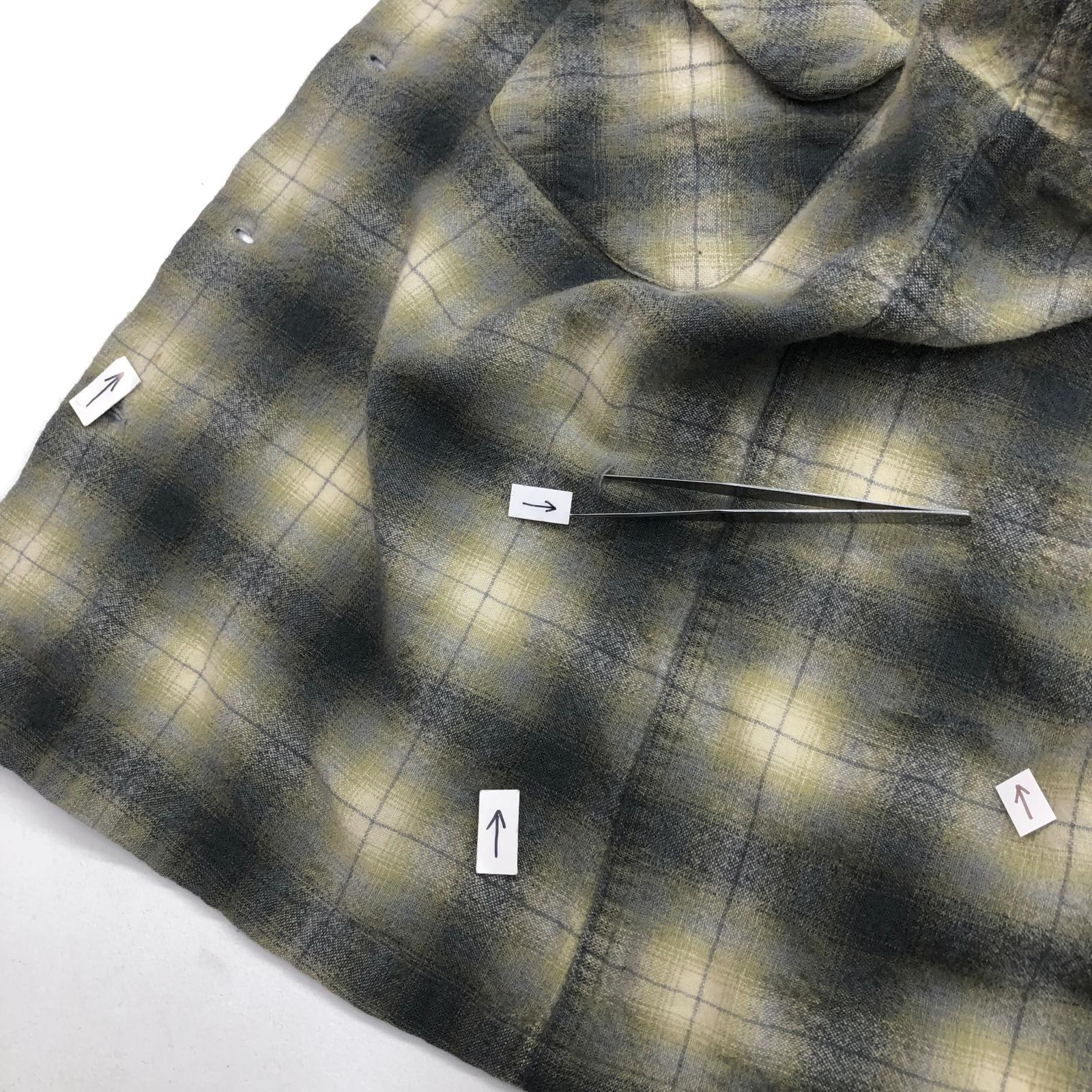 PENDLETON ペンドルトン 50年代 USA製 オープンカラー オンブレ