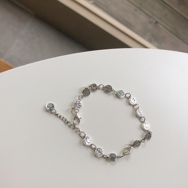 【予約販売】silver925 smile pieces bracelet