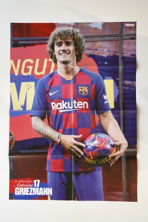 アントワーヌ・グリーズマン／ダビド・シルバ｜サッカーポスター 大判 B2｜2010年代 欧州スター