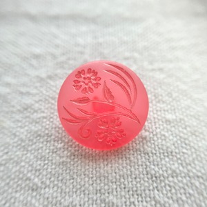 レッド 2輪フラワー 18mm