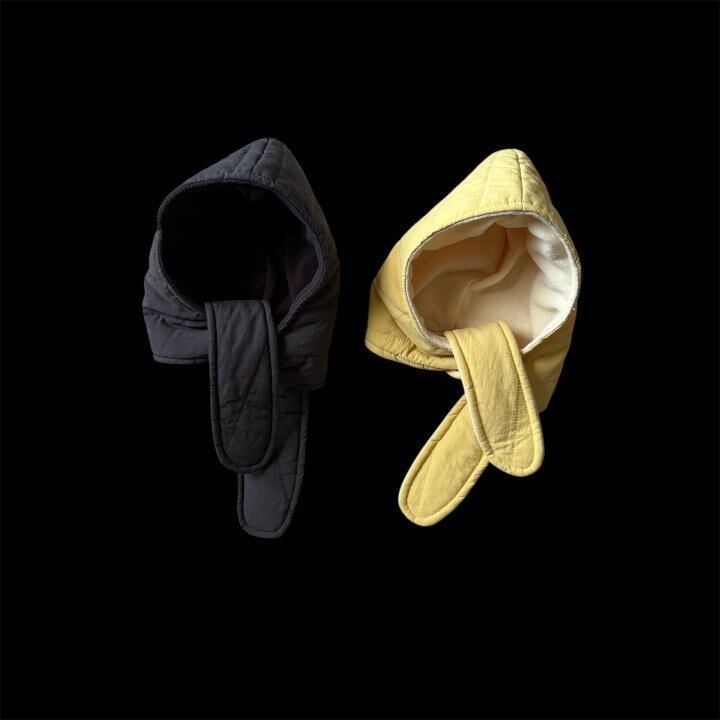 予約⌇pepper / Padded muffler hat