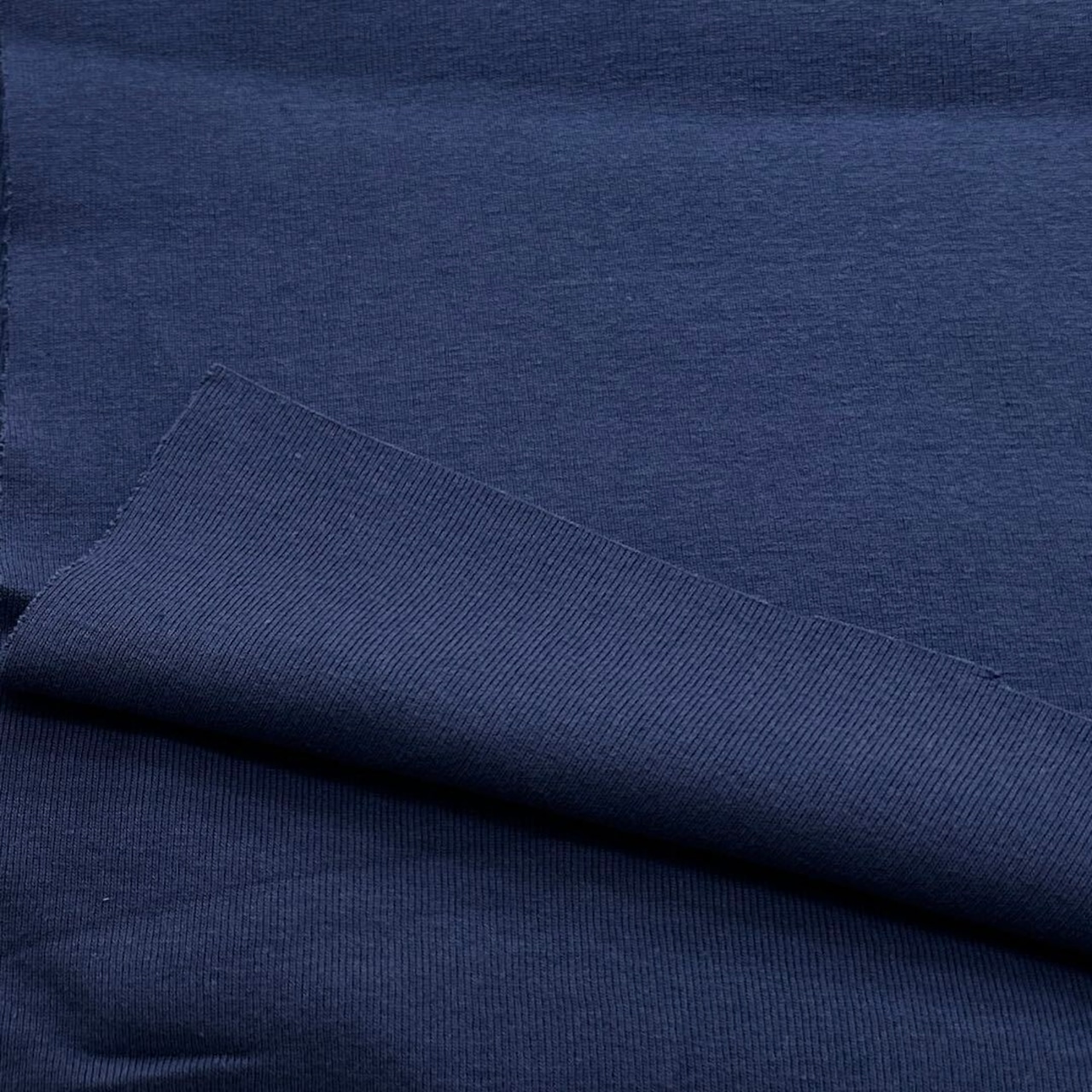 ★NY877◆3.8m◆1点限定!綿100%フライスニット◆ネイビー