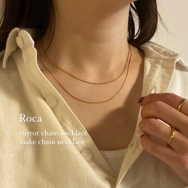 -316L- miller chain necklace