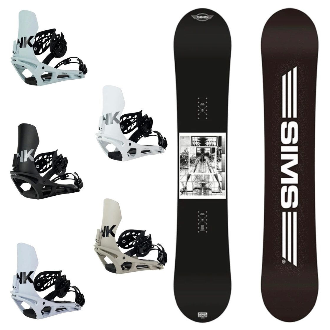 SIMS SNOWBOARDS [ BOWL SQUAD JAPAN LIMITED @55000] シムス スノーボード 【正規代理店商品】