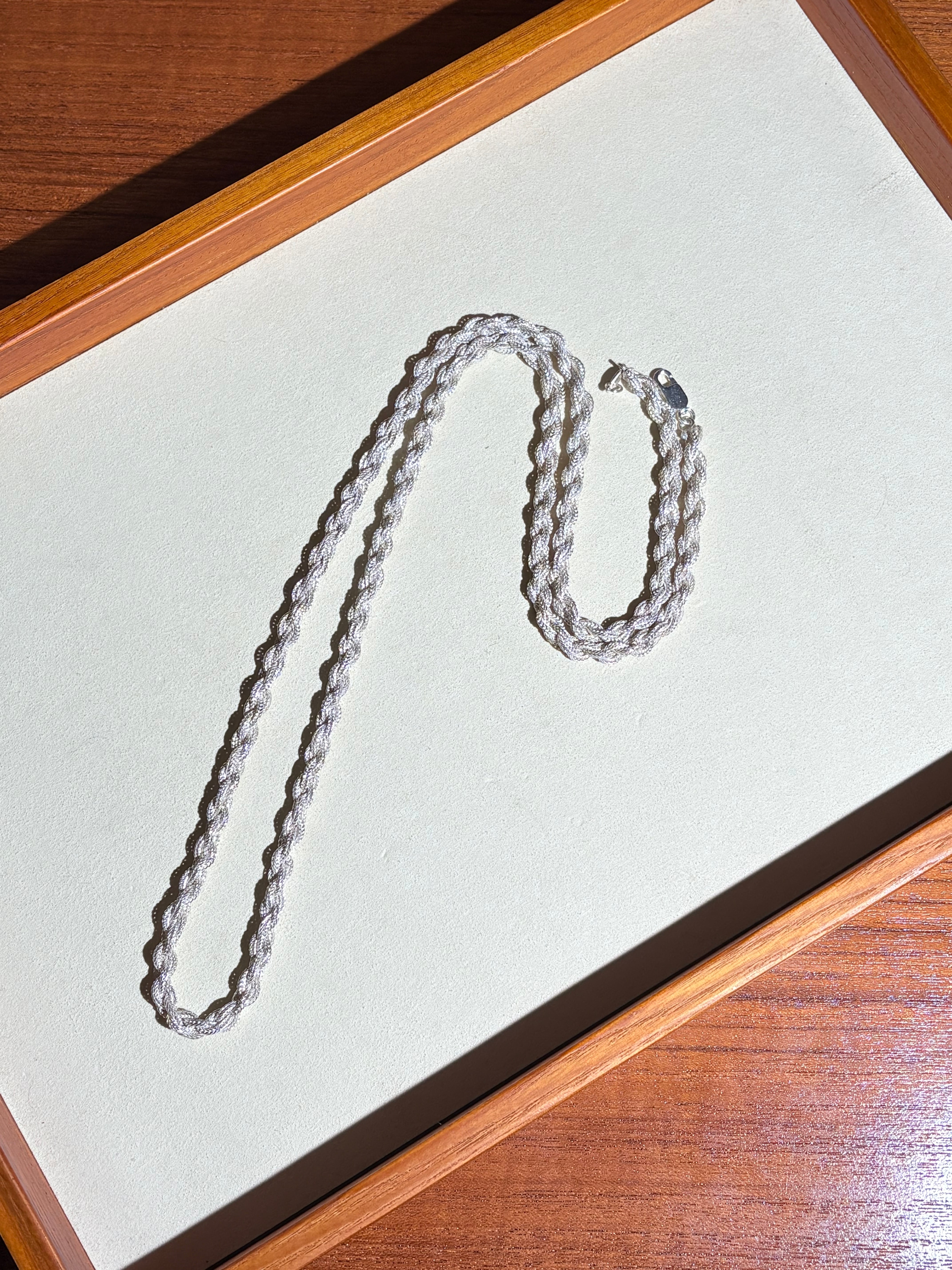 Woven Chain Necklace -Grossé-