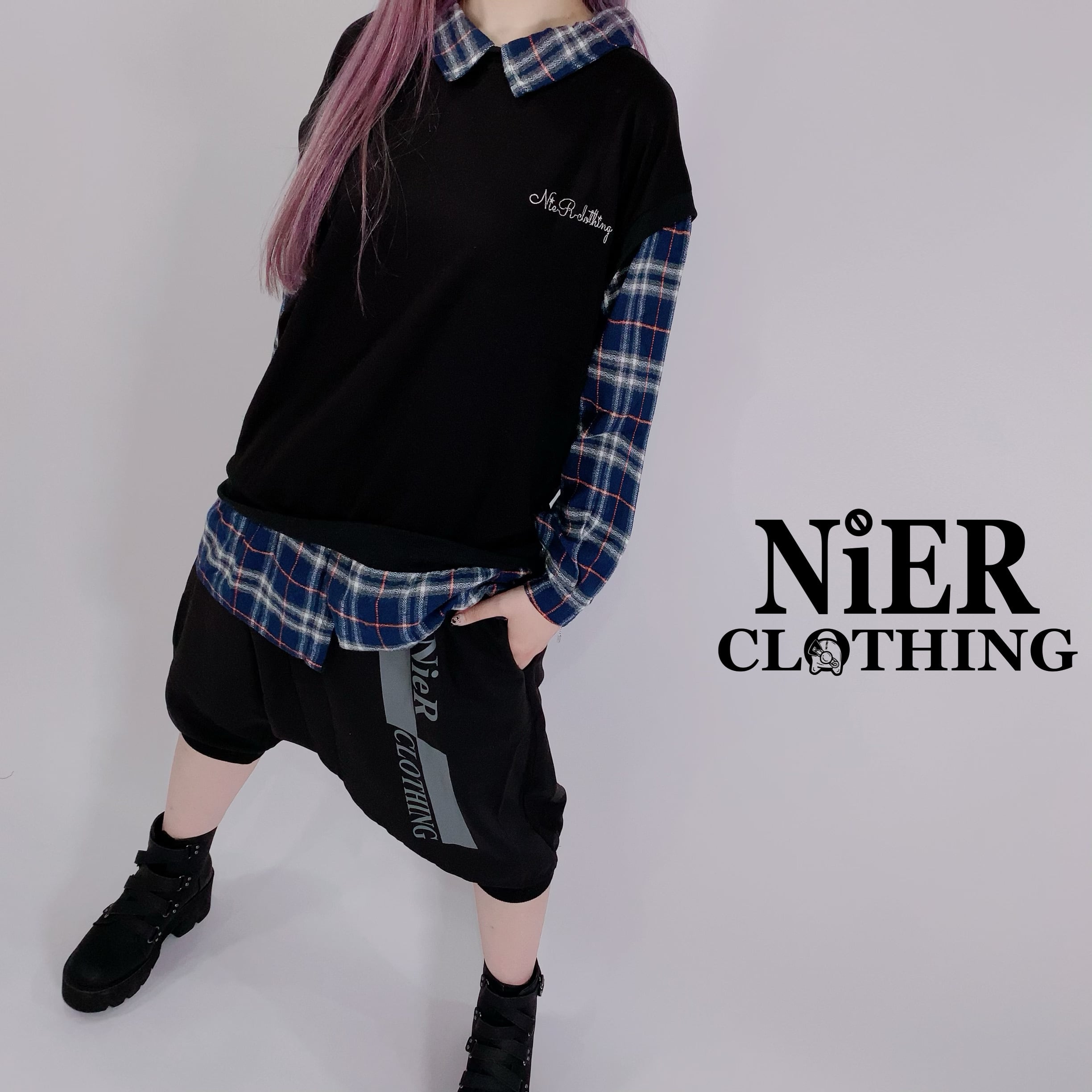 フラップ付き7分丈サルエルパンツ | NIER CLOTHING powered by BASE