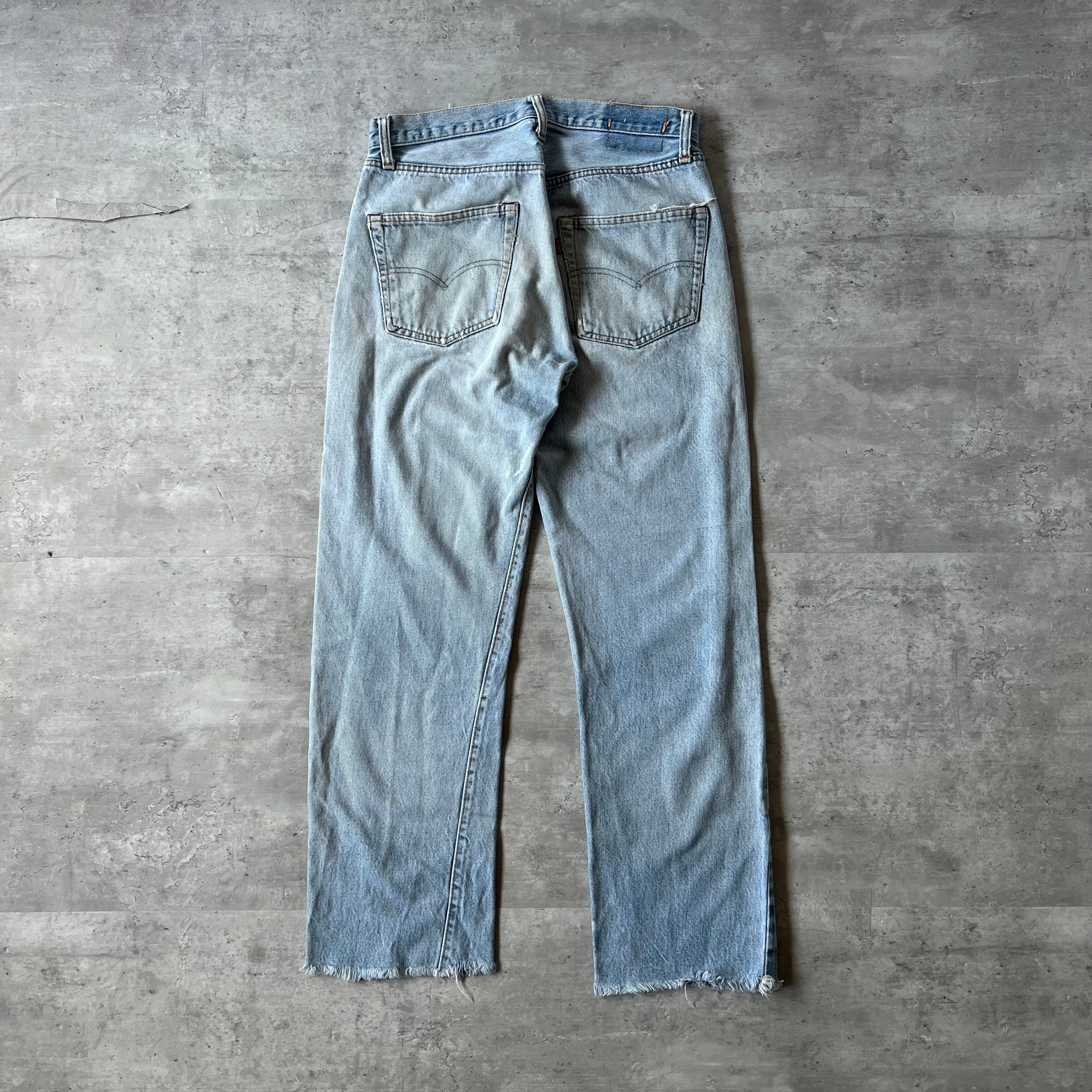 80s “Levi's 501” 赤耳 made in usa denim pants W32 80年代 