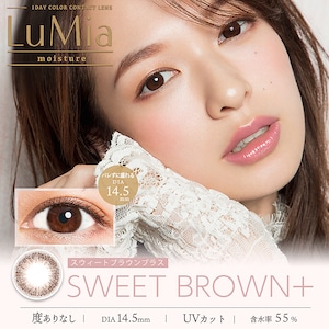 ルミア　モイスチャー　ワンデー(LuMia moisture 1DAY)《SWEET BROWN+》スウィートブラウンプラス[10枚入り]