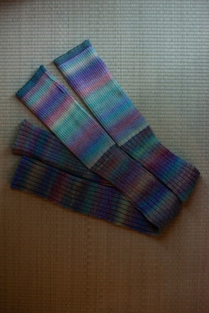 AKIKOAOKI Nostalgic arm warmer-multi