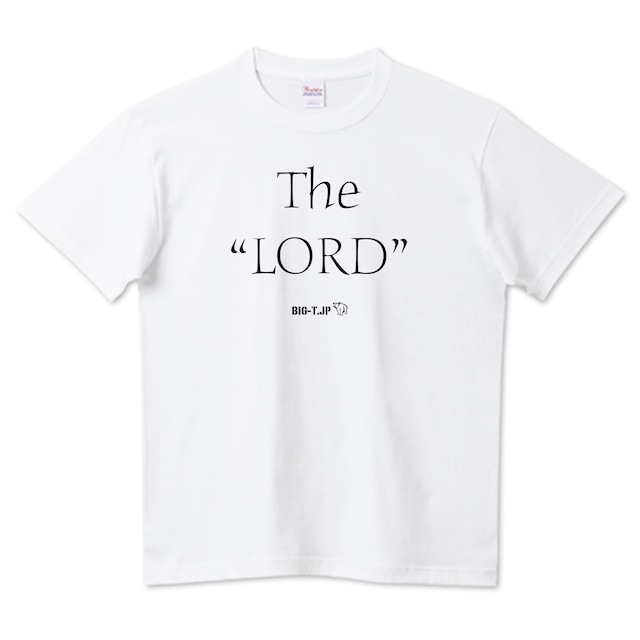 7XLまで！種族職業 RPGＴシャツ「The LORD」君主