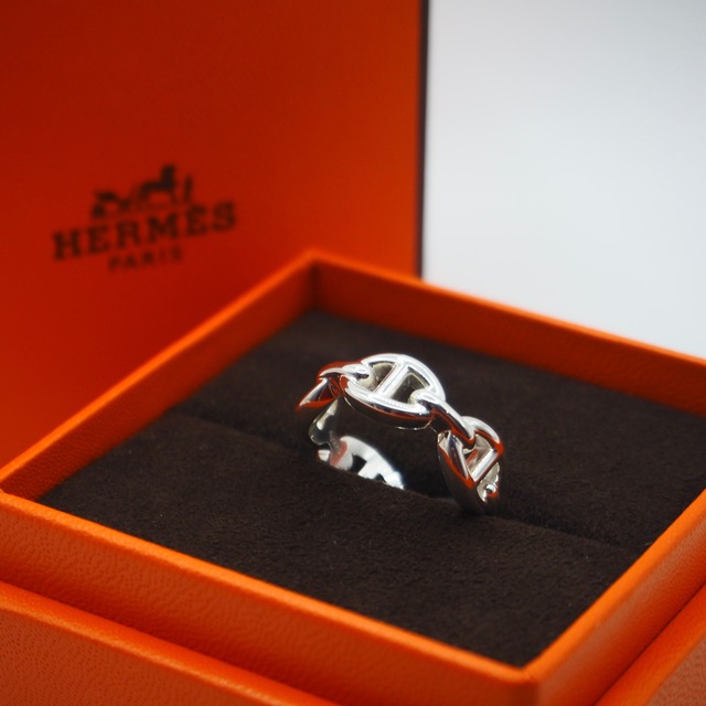 HERMES 約10号 アンシェネ リング シルバー925 エルメス 付属品