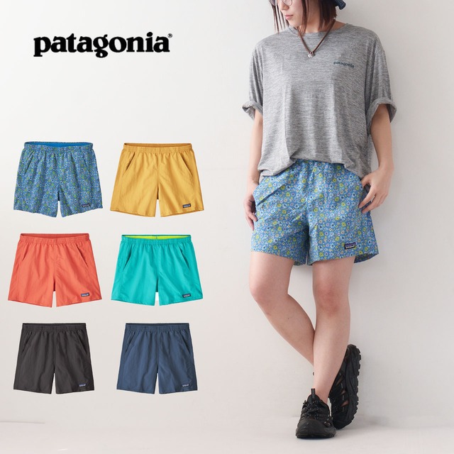 Patagonia [パタゴニア正規代理店] W's Baggies Shorts - 5 in. [57059-24] ウィメンズ・バギーズ・ショーツ ５インチ・ショートパンツ・トレーニングパンツ・レジャー・アウトドア・LADY'S [2024SS]