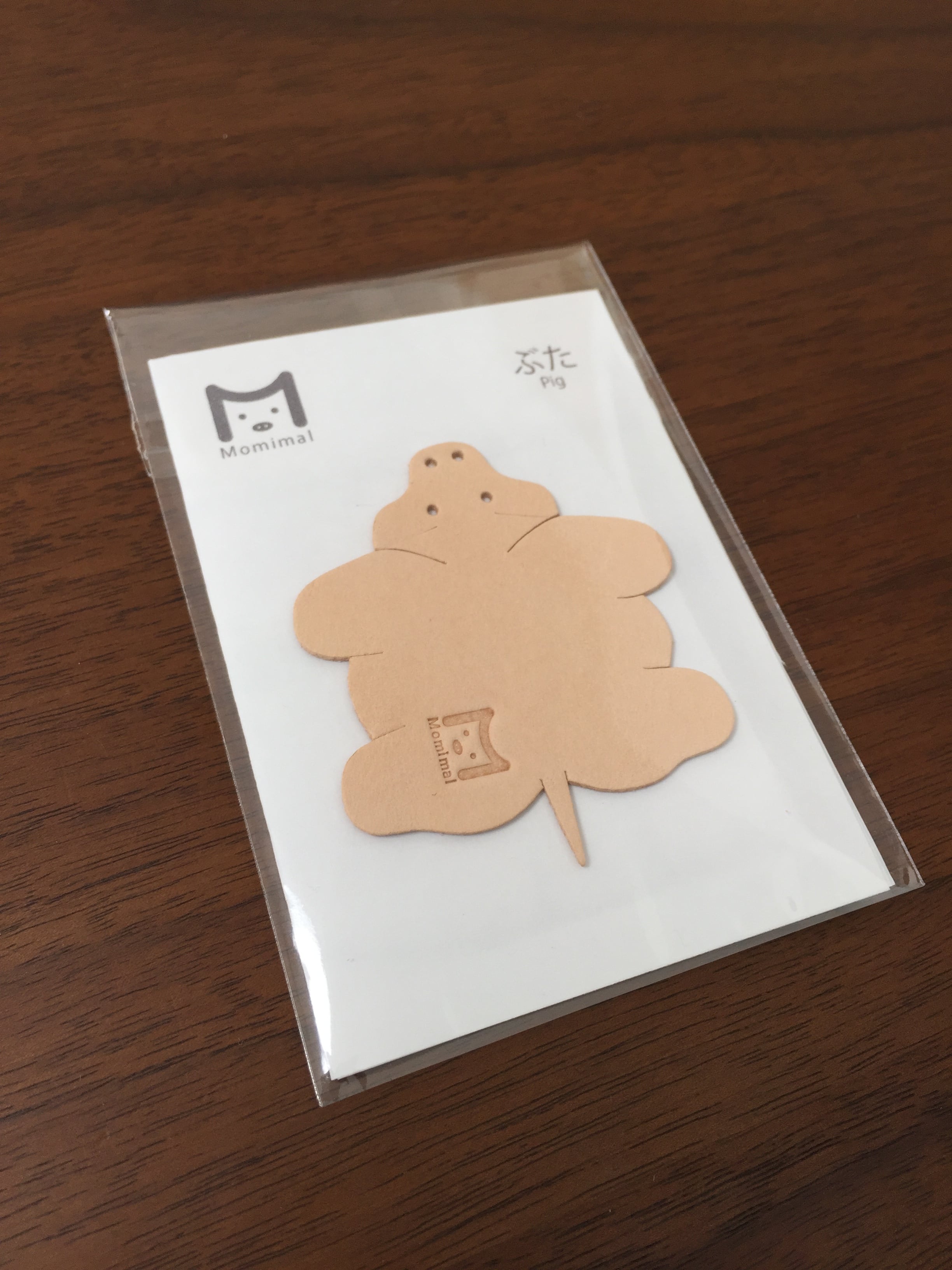手作りキット】自分で作る革製 ぶたのインテリア雑貨（インテリア 雑貨 