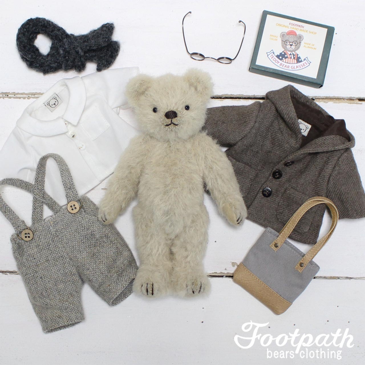 Vsb-0030 Runy beige bear set