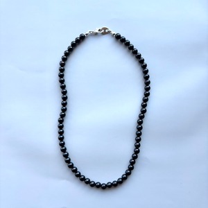 Black Onyxのネックレス（BK02）