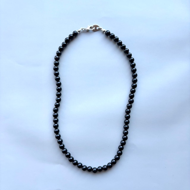 Black Onyxのネックレス（BK02）
