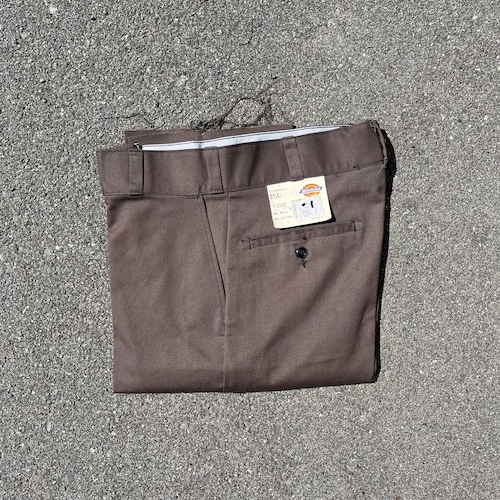 Deadstock "Dickies Industrial Wear" Vintage Work Pants/Brown