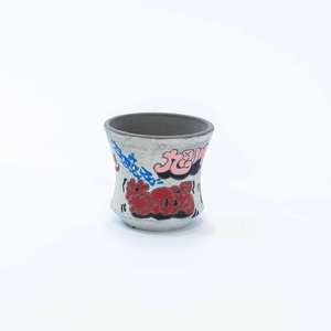 【新着】ハイパーポットクリエイター "阿萬" × aobouzu グラフィティ鉢 4【旭川鉢】FROCLUB 菊の湯