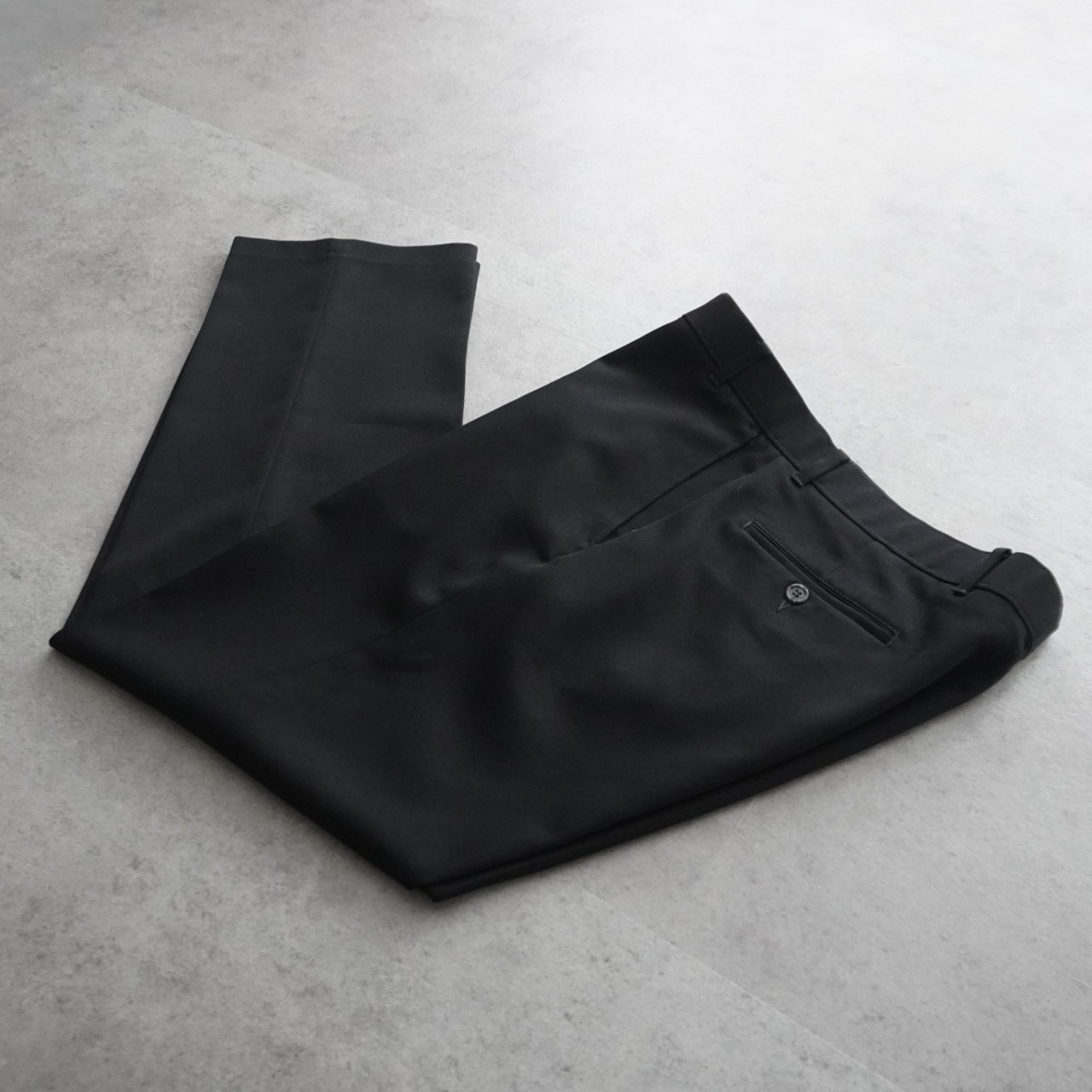 90s Levi's ACTION SLACKS BLACK  [W33L29.5相当] 古着 - 1