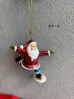 【クリスマス】サンタオーナメント ダンベル サッカー ベースボール