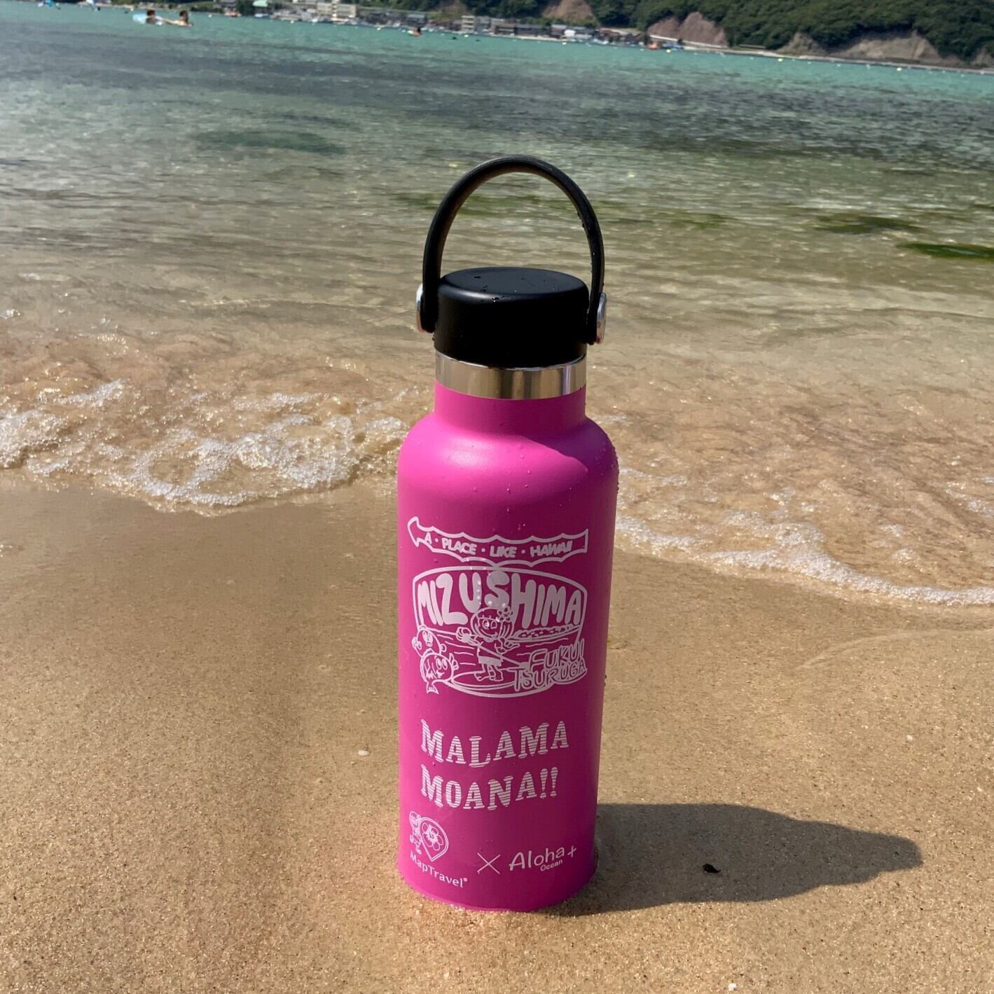 MapTravel × Hydro Flask 2021 コラボボトル18oz Carnation | HENOHENO