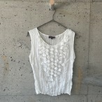 YUKI TORII international  Flower White tank top