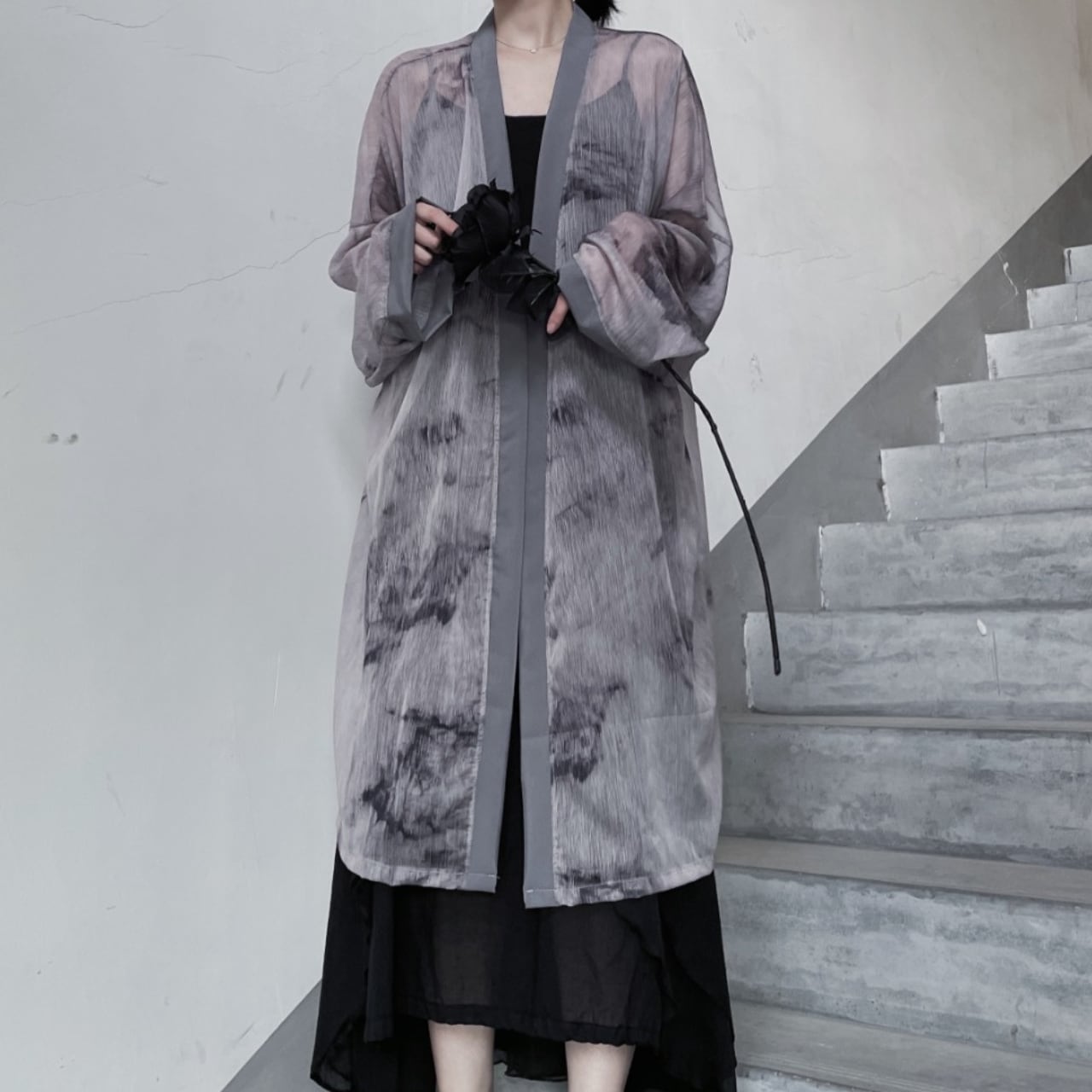 Artistic tie-dye shirt S1496