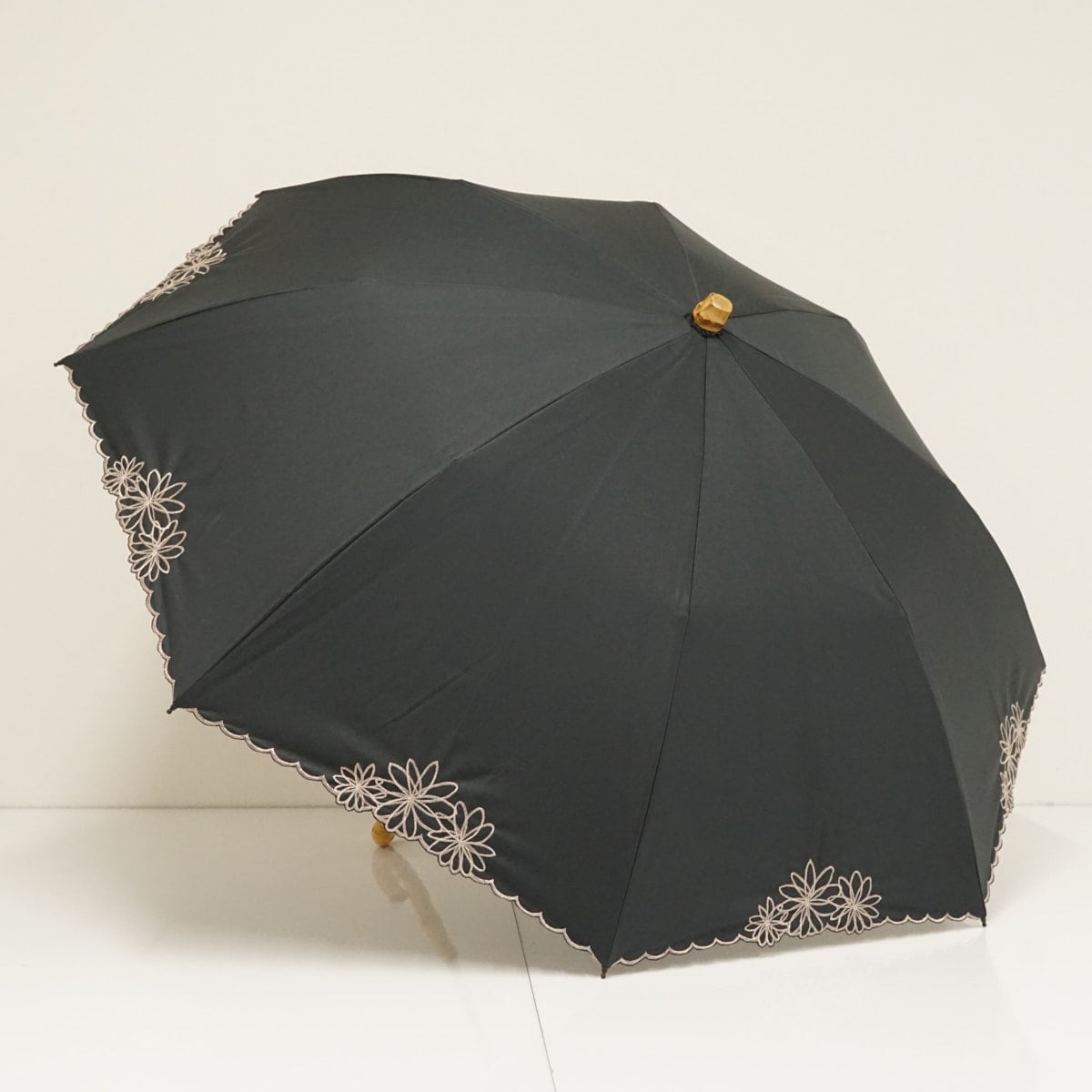 折りたたみ日傘 LANVIN COLLECTION ランバンコレクション USED品 薔薇