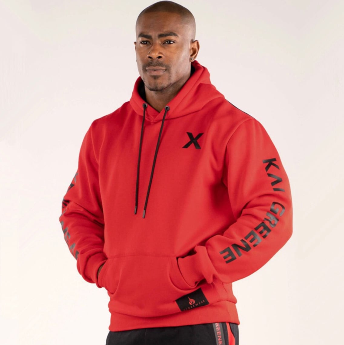 KAI GREENE RYDER WEAR Hoodie プルオーバー パーカー X メンズ