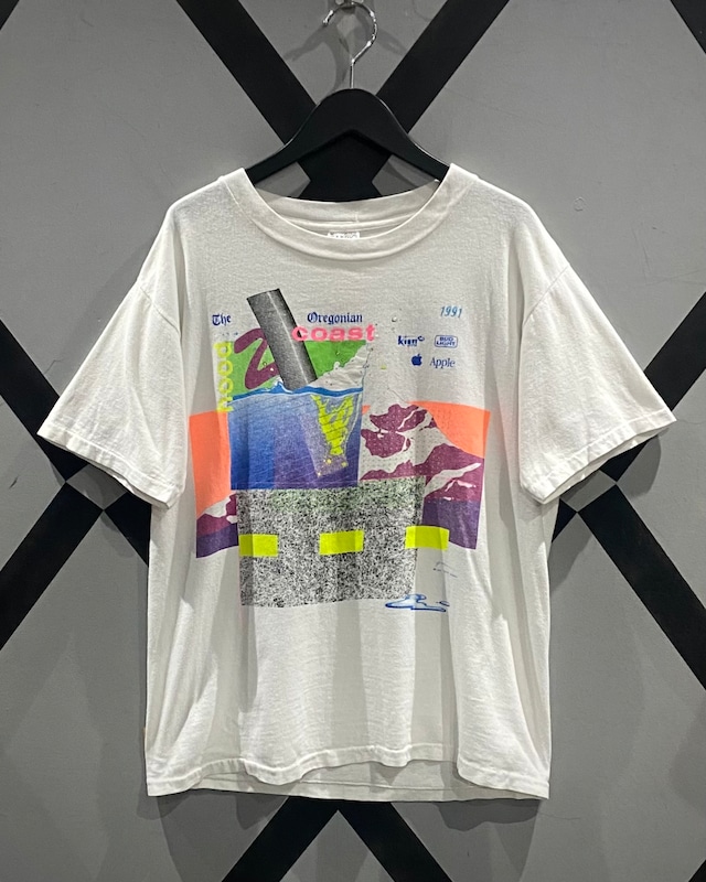 【X VINTAGE】90’s “Hood to Coast” Special Graphic Vintage T-Shirt