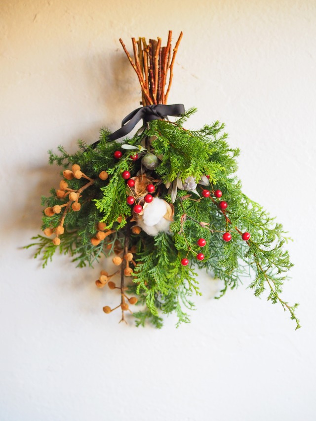 おまかせフレッシュクリスマススワッグ【3L】