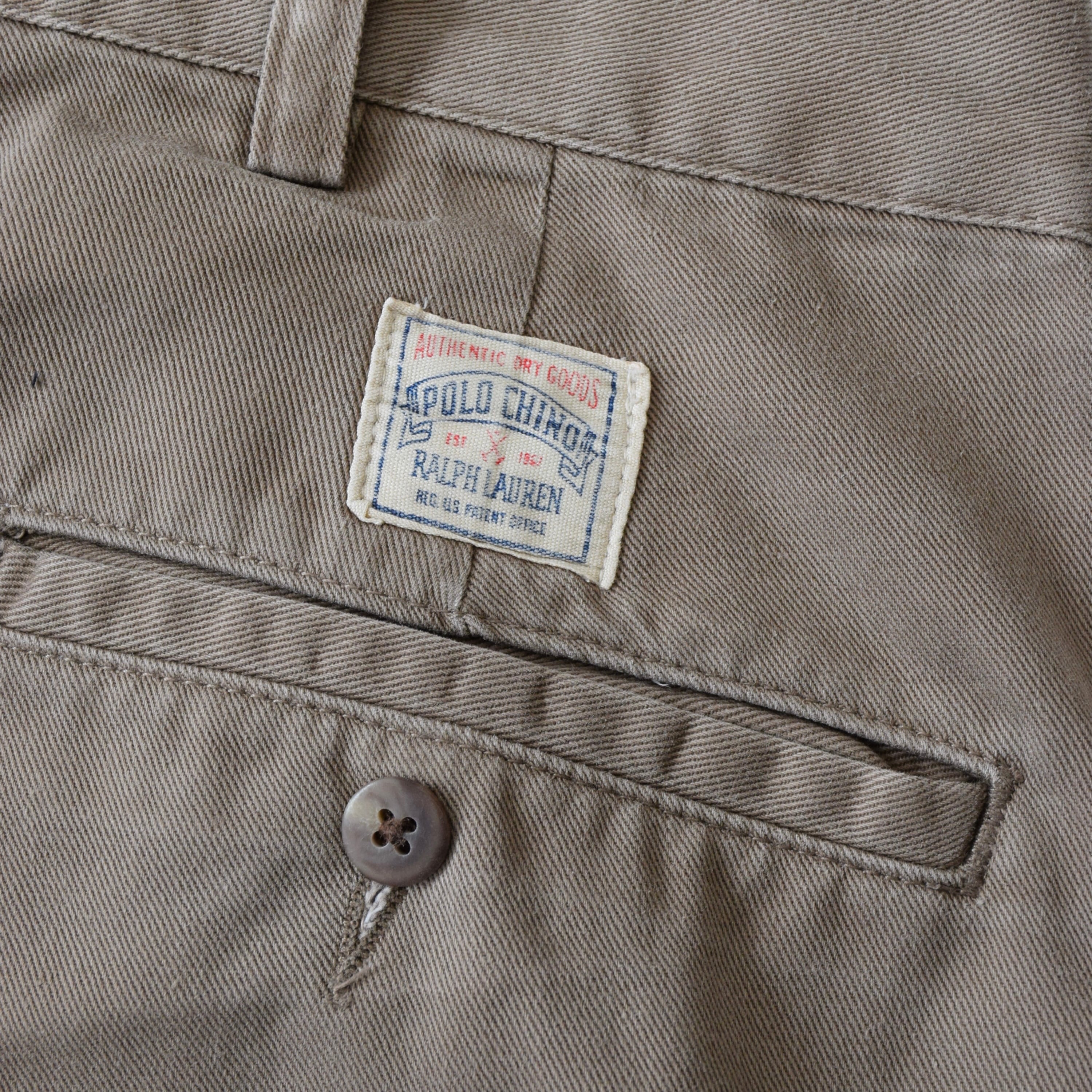 90's Polo by Ralph Lauren 初期タグ チノパンツ メンズ W34 L32