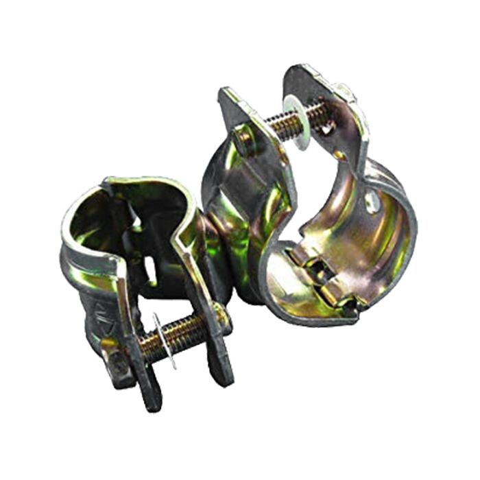 ミニクランプ Φ19.1×Φ38.1 固定 直交 80個セット ミニクラシリーズ 農業にくめーる just j-1030 垣根仕立 ミニクラ パイプクランプ ドライバーで組立て