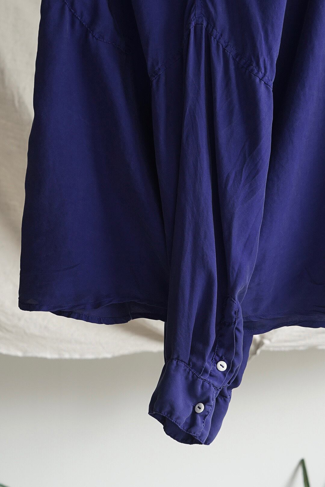 Chez VIDALENC - Silk Shirt | Brownie