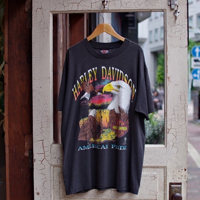 90s Harley Davidson Tシャツ ハーレー ダヴィンチ-