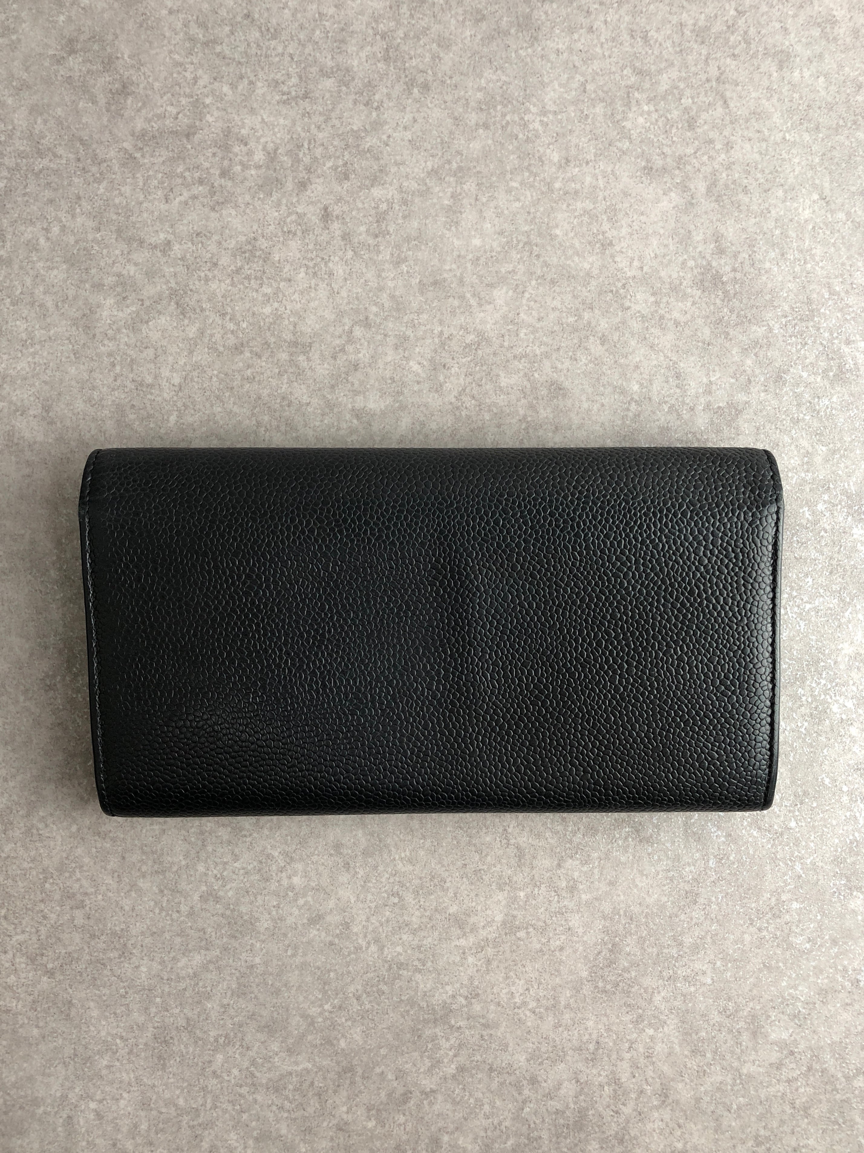 CHANEL ビンテージ　財布 CHANEL シャネル 財布 ブラック ココマーク レザー 長財布 vintage